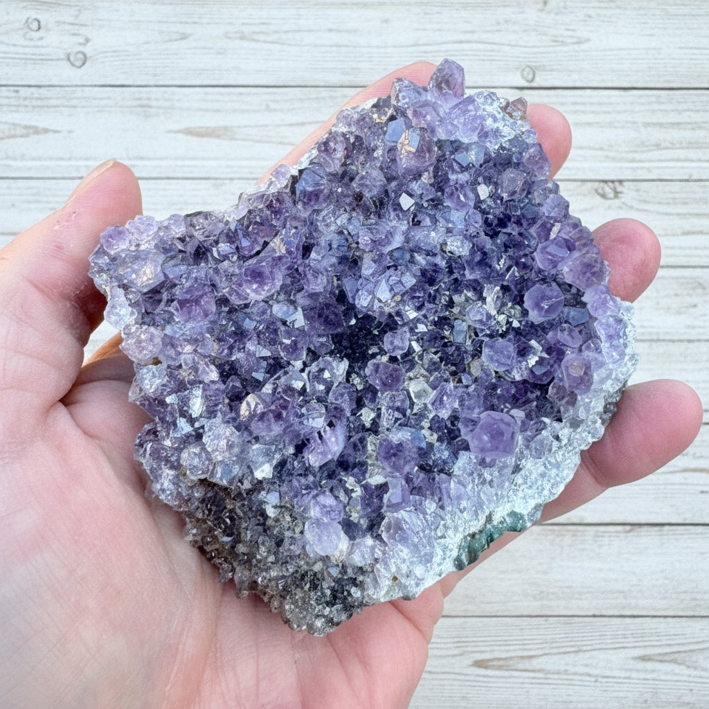 Amethyst Cluster Bed 357 grams AMSG05