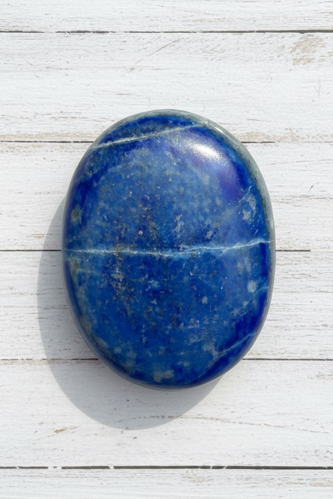 Lapis Lazuli Palmstone 130 grams LP08