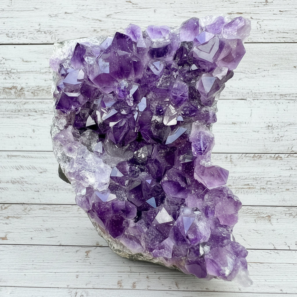 Amethyst Cluster Bed 320 grams AMC10