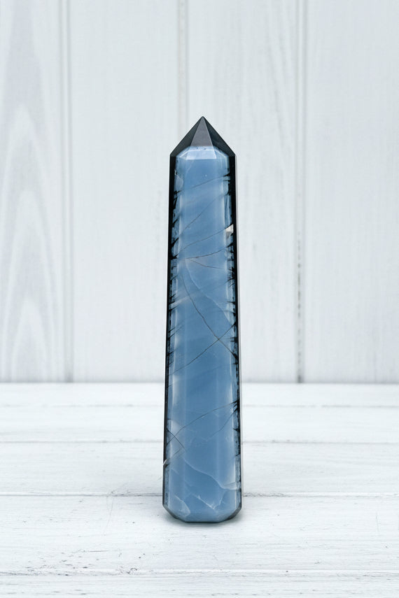 Owyhee blue Opal point/Tower 102 grams BOPT01