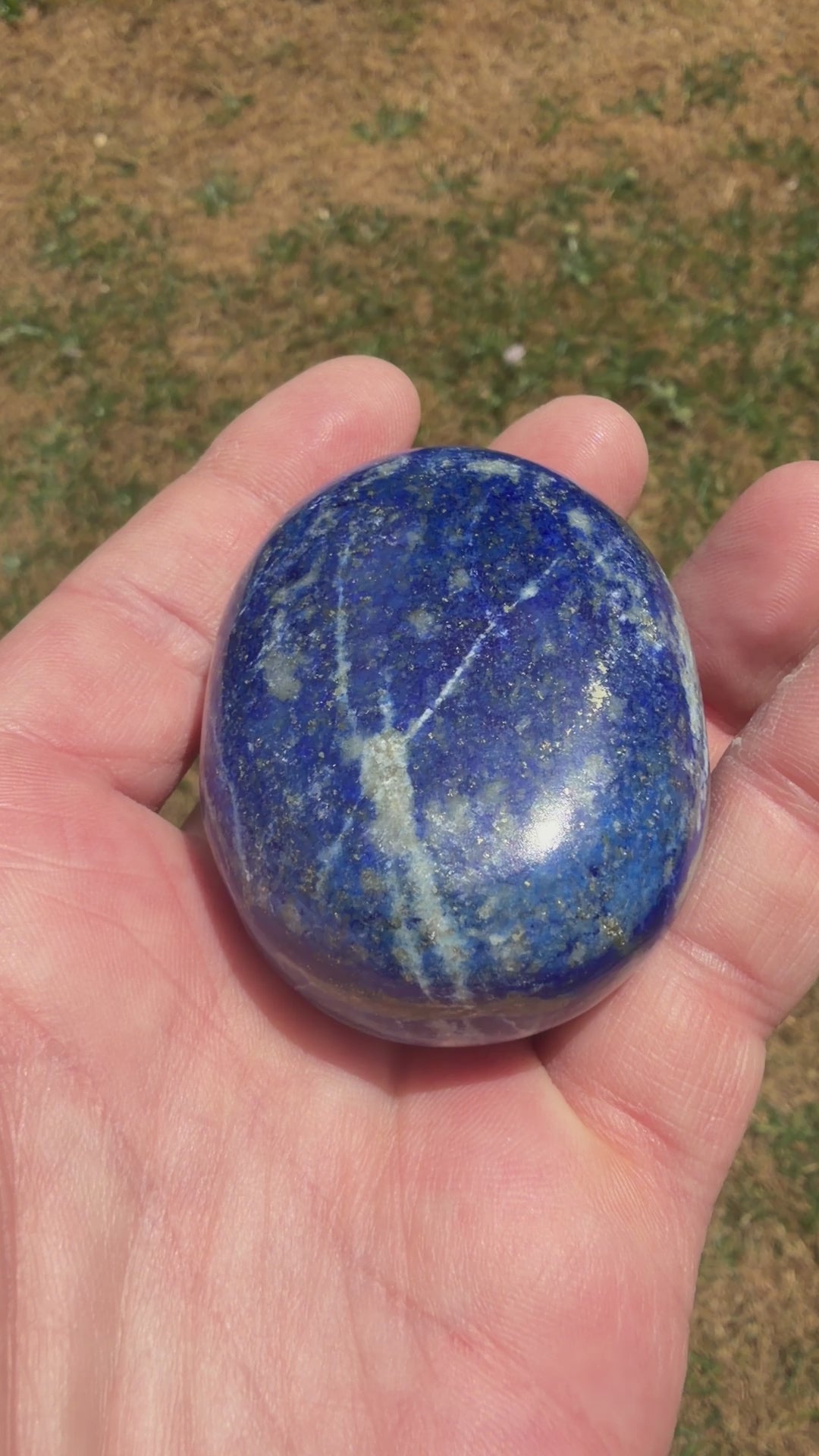 Lapis Lazuli Palmstone 145 grams LP06