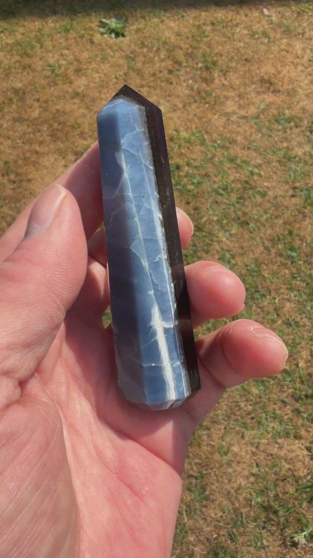 Owyhee Blue Opal Point Tower 76 grams BOPT09
