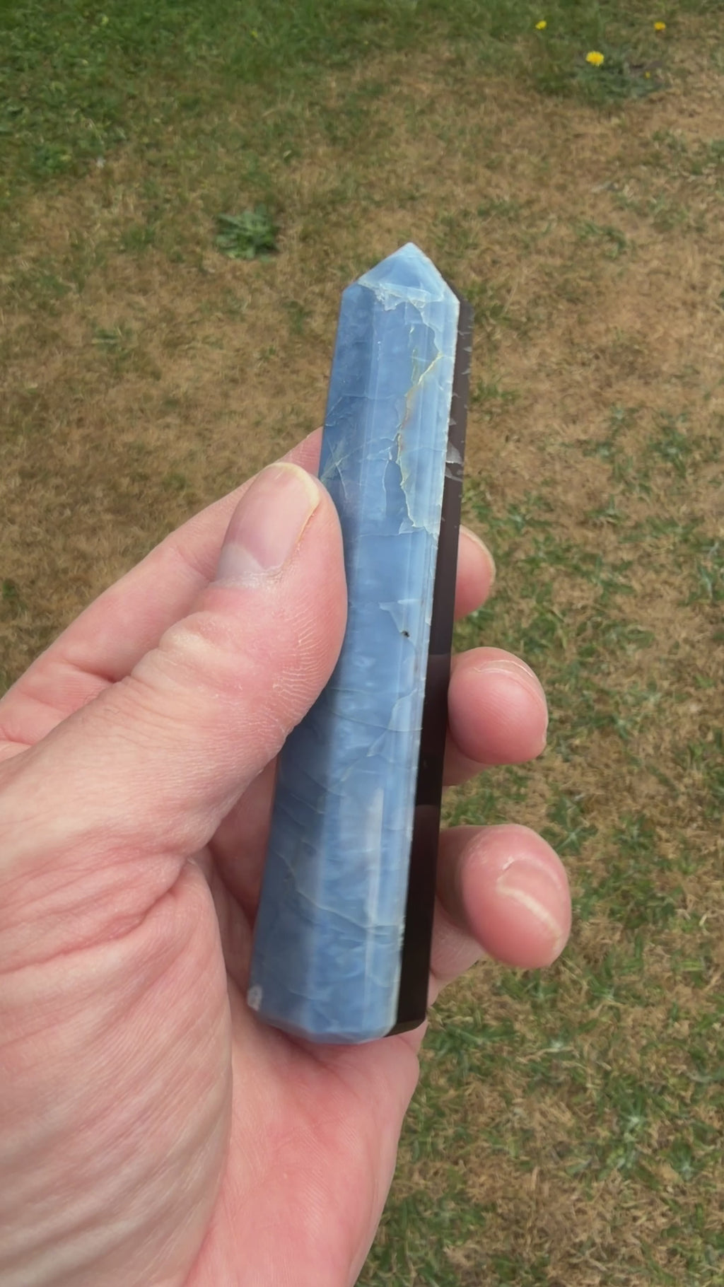Owyhee Blue Opal Point/Tower 96 grams BOPT02
