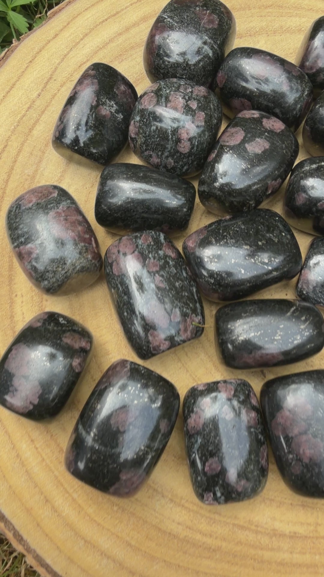 Spinel in Matrix Tumblestone 4-5cm