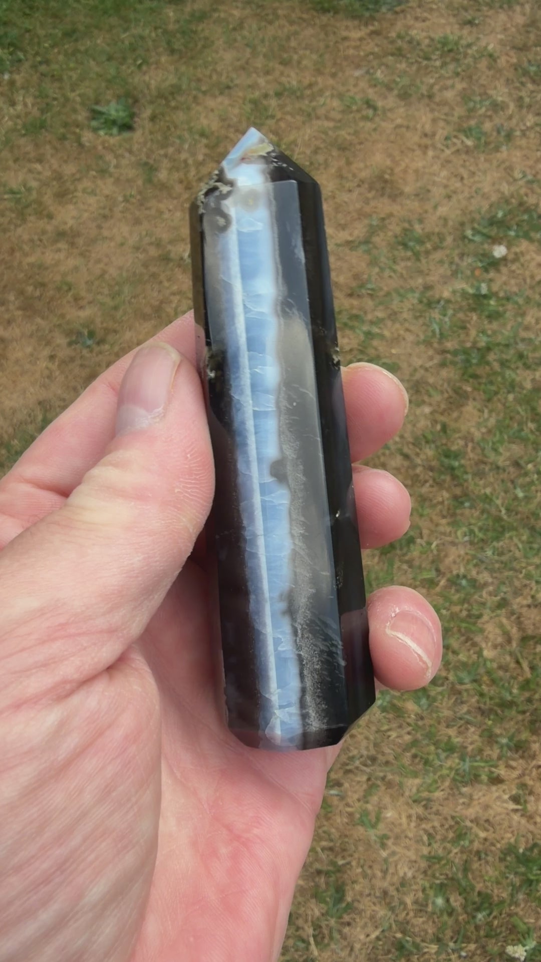 Owyhee Blue Opal Tower 123 grams BOPT04