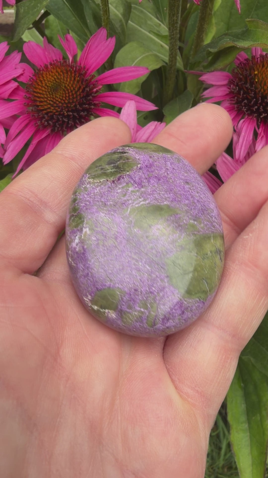 Atlantisite Stichtite Palmstone 60 grams AP10