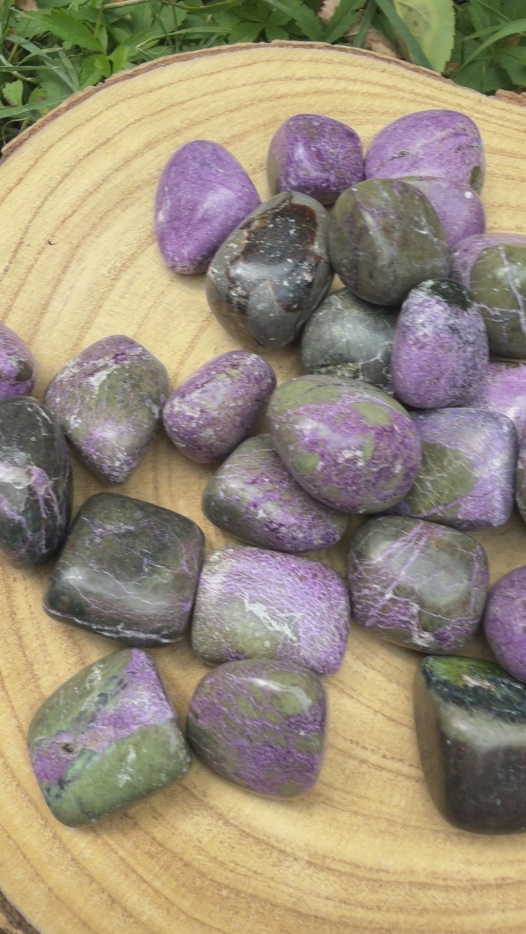 Atlantisite Stichtite Tumblestone Crystal 3-4cm