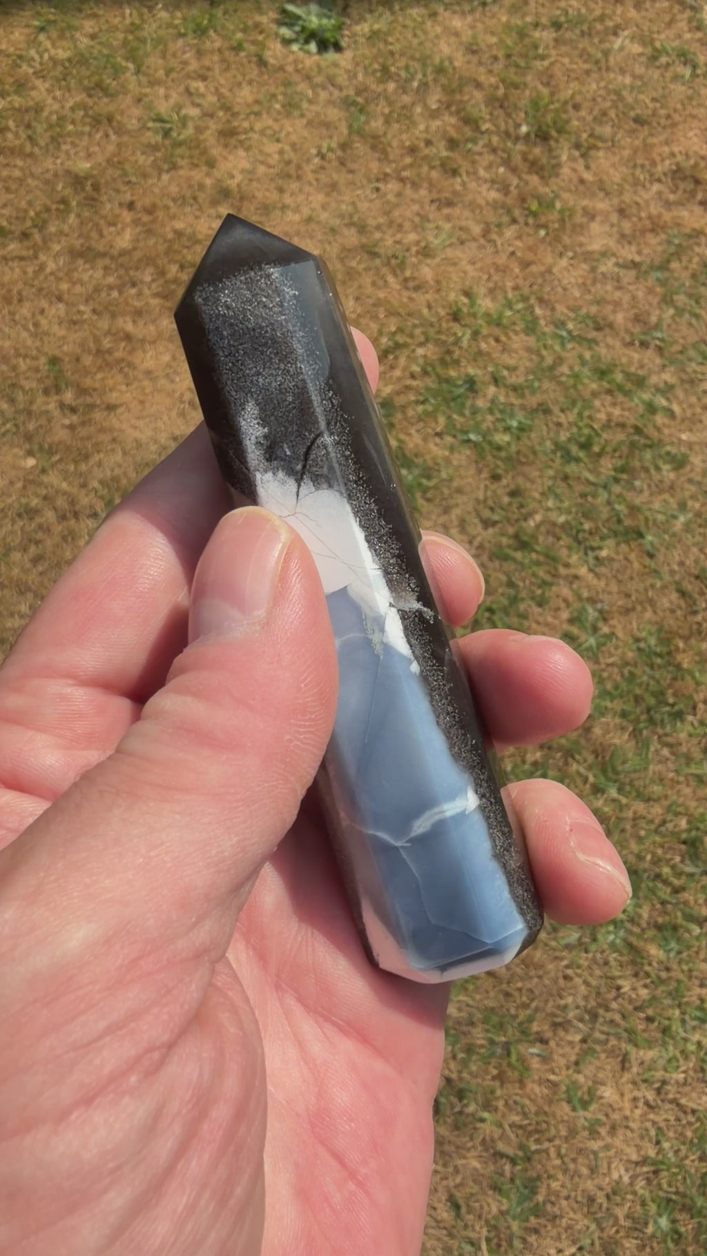 Owyhee Blue Opal Point Tower 100 grams BOPT07