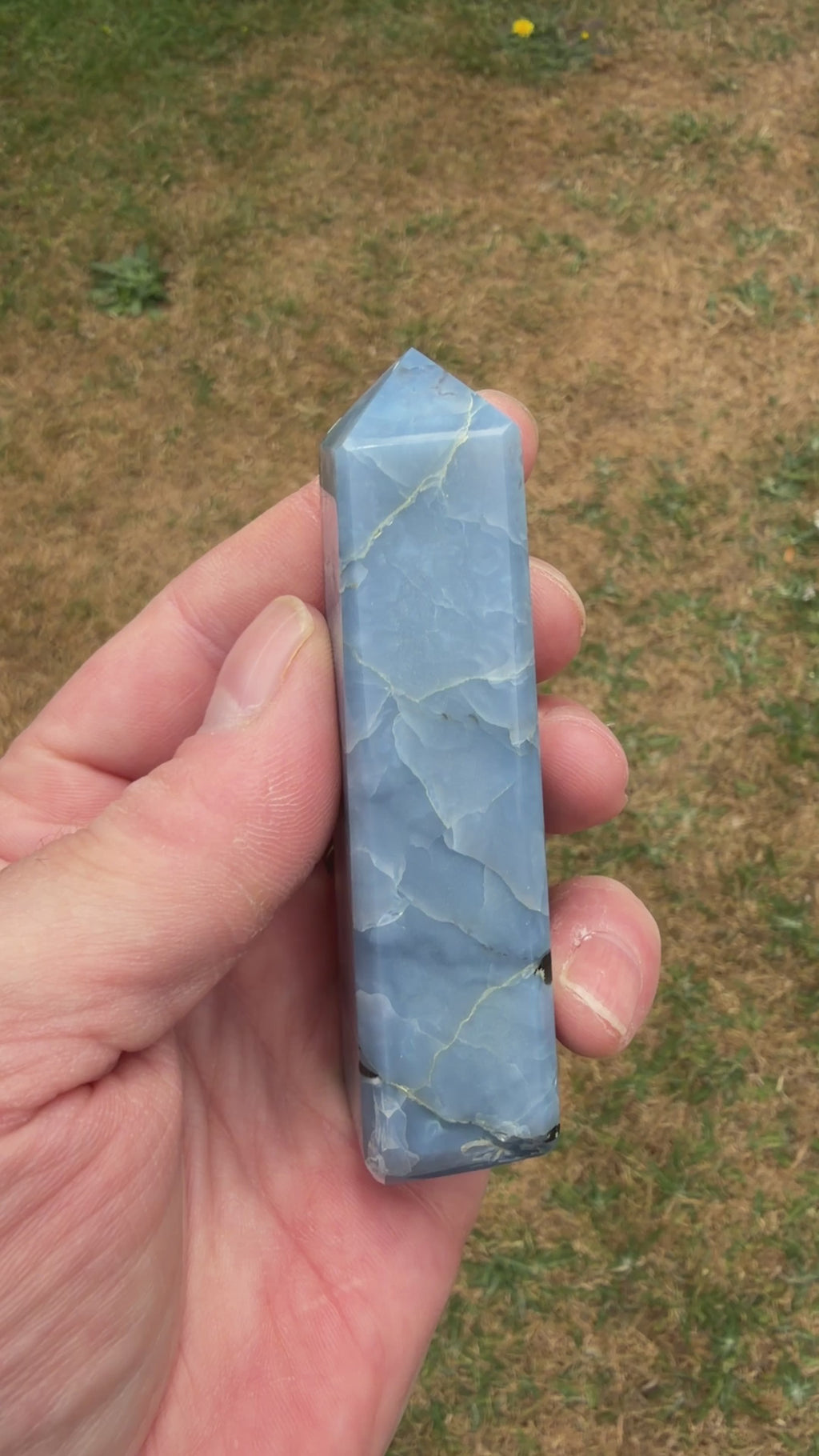 Owyhee Blue Opal Tower 87 grams BOT04
