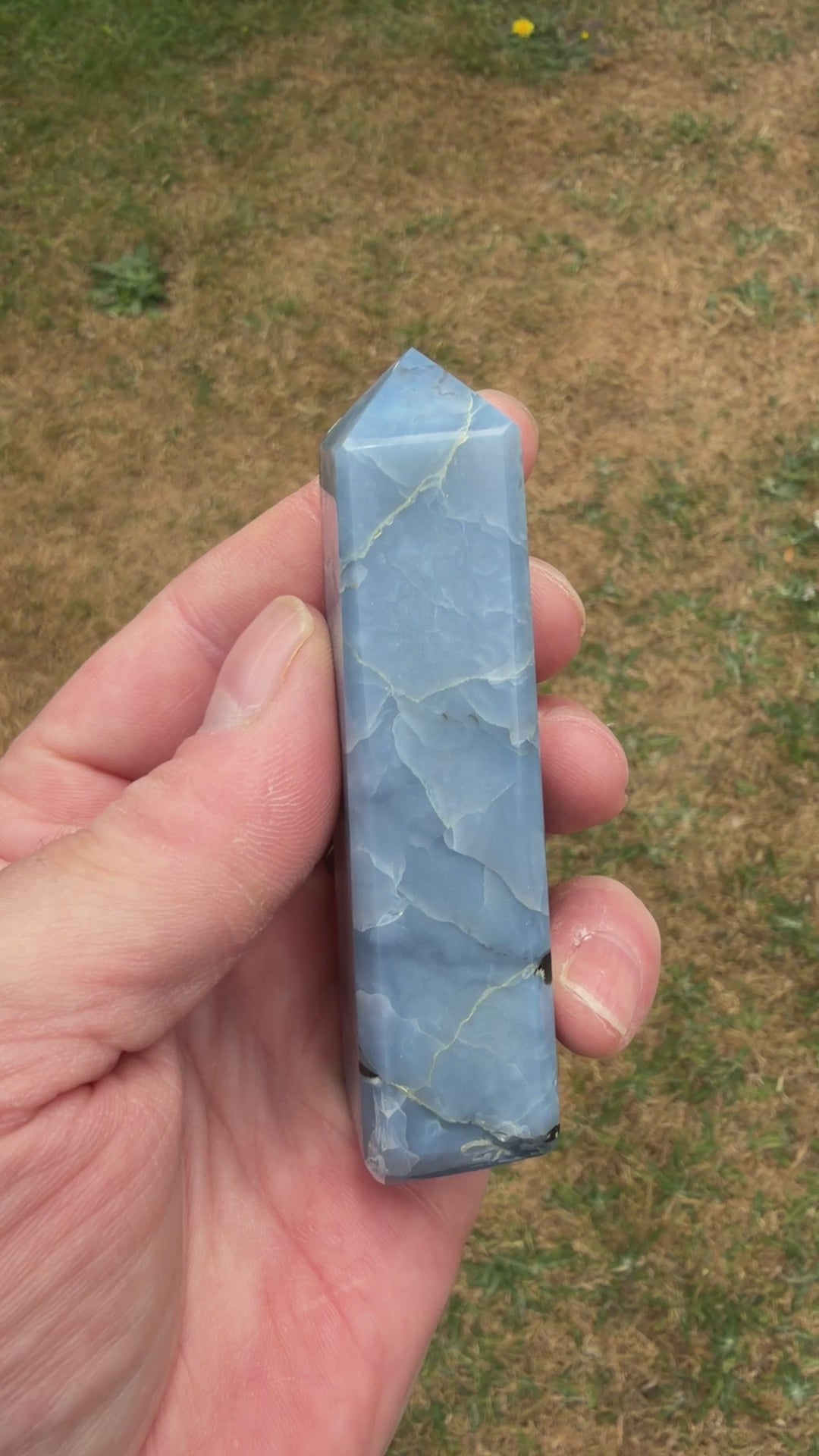 Owyhee Blue Opal Tower 87 grams BOT04