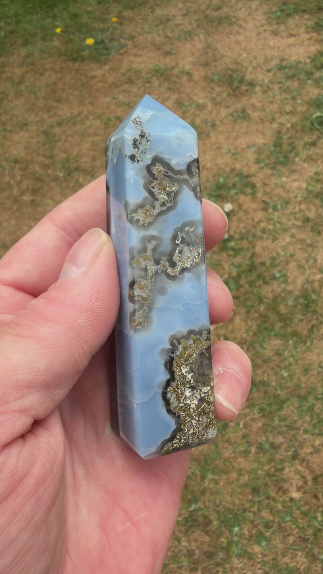 Owyhee Blue Opal Tower 93 grams BOT07
